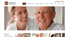 Desktop Screenshot of eldercareresources.biz